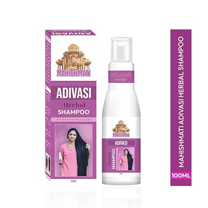 Kisra Mahishmati Adivasi Herbal Shampoo for Healthy Scalp & Hair Growth | Sulphate, Paraben Free | Gentle Cleansing & Nourishment for Lush Hair - 100ml (Pack Of 2) - Image 5