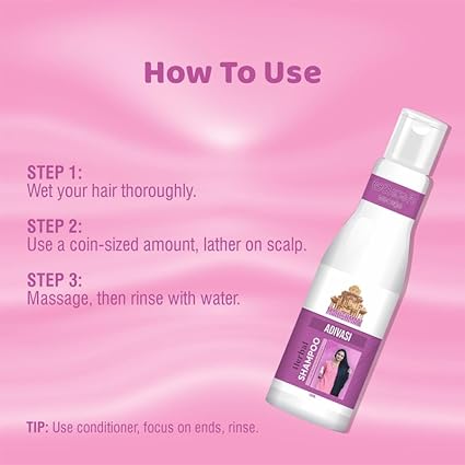 Kisra Mahishmati Adivasi Herbal Shampoo for Healthy Scalp & Hair Growth | Sulphate, Paraben Free | Gentle Cleansing & Nourishment for Lush Hair - 100ml (Pack Of 2) - Image 4